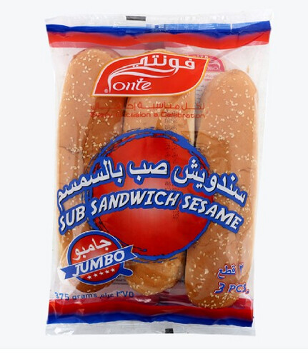 سندويتش صب بالسمسم فونتي 375 جم