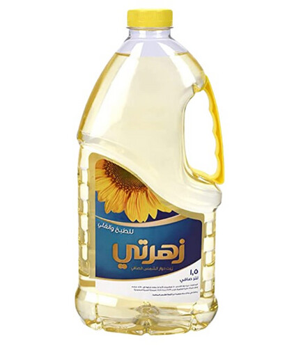 زيت دوار الشمس زهرتي 1.5لتر