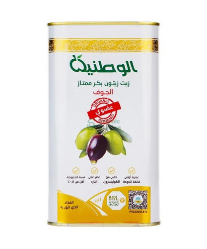 زيت زيتون بكر ممتاز الوطنية 1 لتر