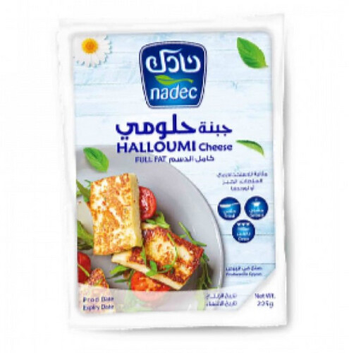 Nadec Full Fat Halloumi Cheese 225g