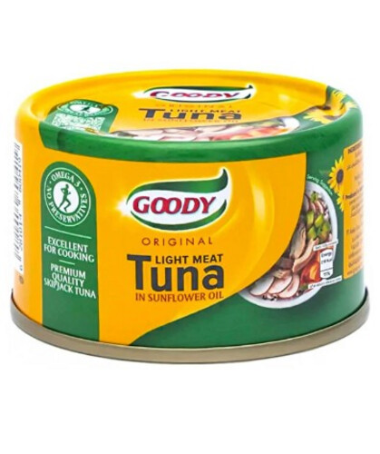 Goody Light Tuna in Sunflower Oil 90g
