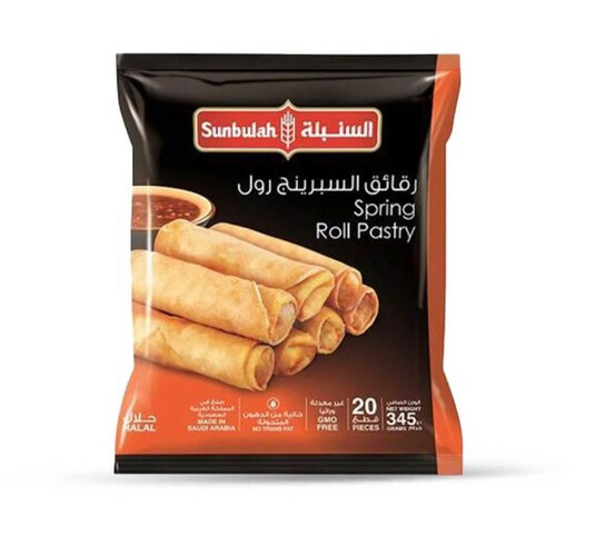 رقائق السبرينج رول السنبلة 20 قطعة 345 جم
