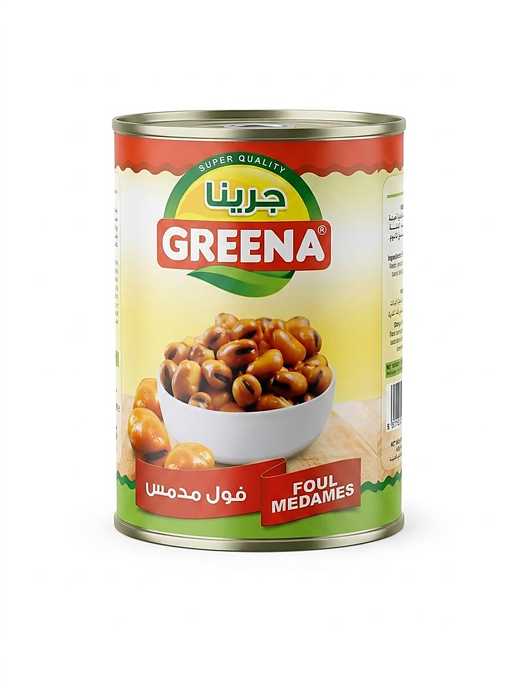 فول مدمس جرينا 3 حبات 400 جم
