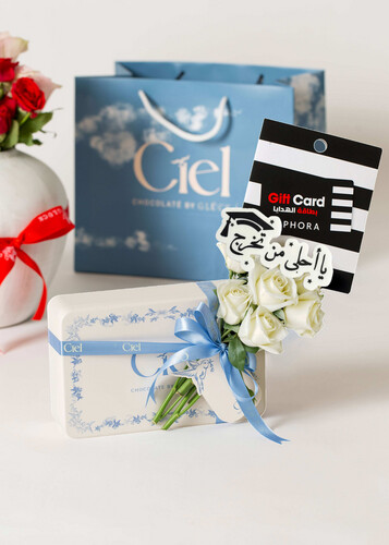 Chocolate with flower