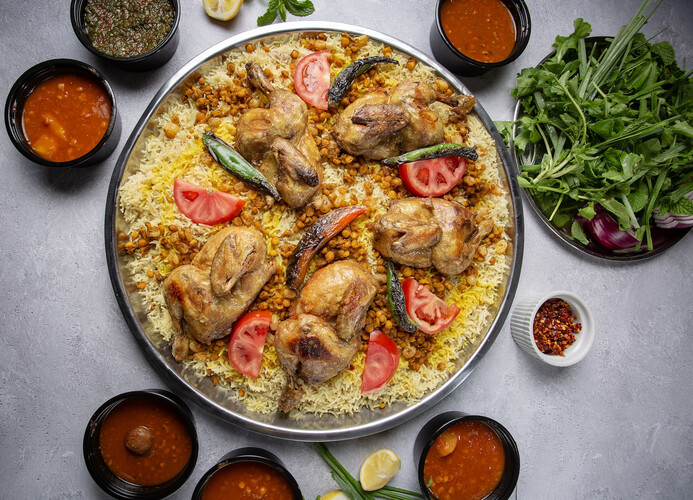 صينية مجبوس دجاج