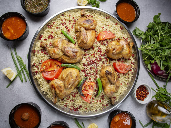 صينية عيش شبنت باجلا دجاج