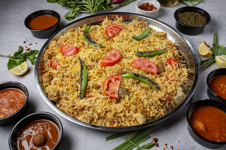 صينية برياني لحم