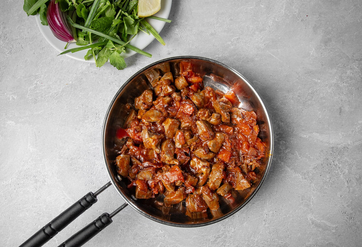 حميسة كبدة وقلوب