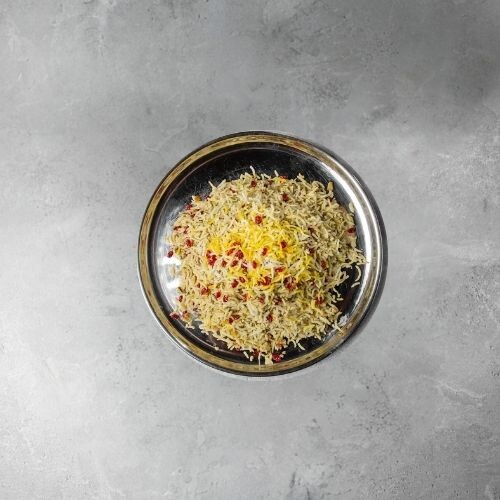 جلو باقلي پلو بدون اضافات