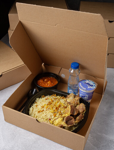 وجبة عيش ولحم