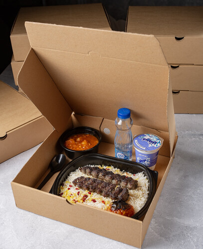 وجبة عيش وكباب