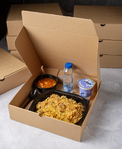 وجبة برياني لحم