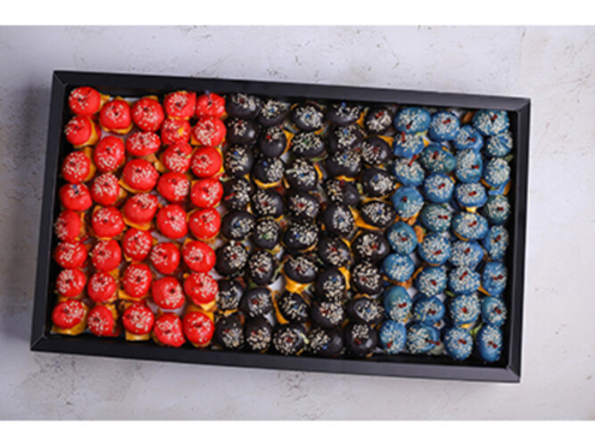 طبق بيبي برجر للتقديمات و المناسبات