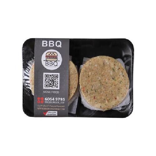 طبق برجر دجاج كبير