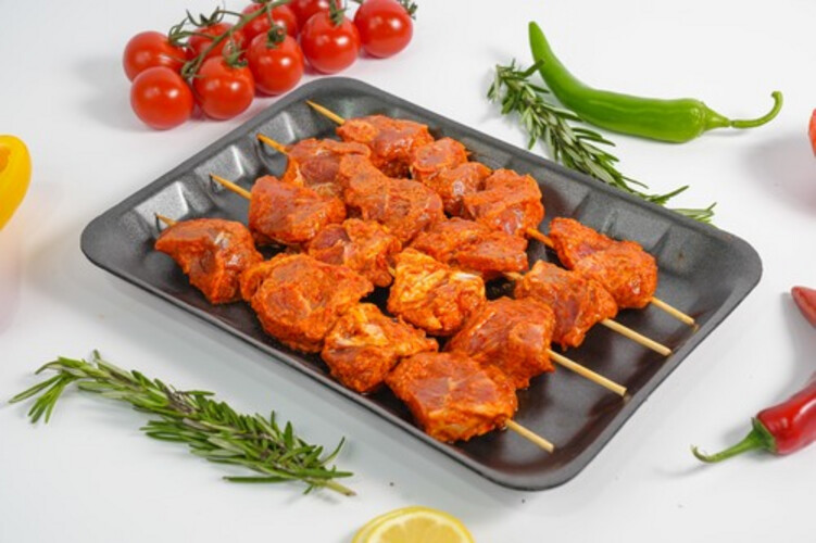 طبق تكا لحم