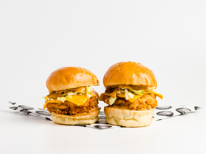 ساندوش سلايدر دجاج كريسبي