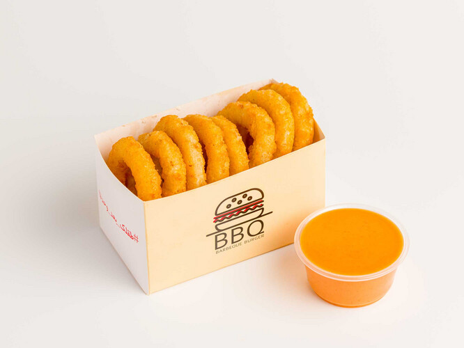 حلقات بصل (6 قطع)