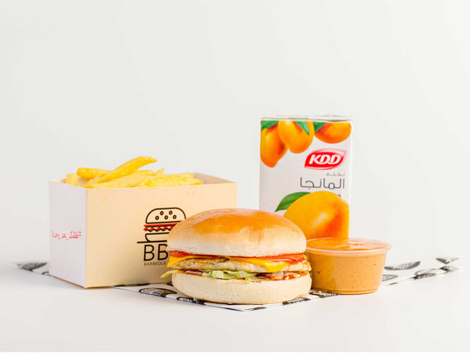 وجبه اطفال دجاج