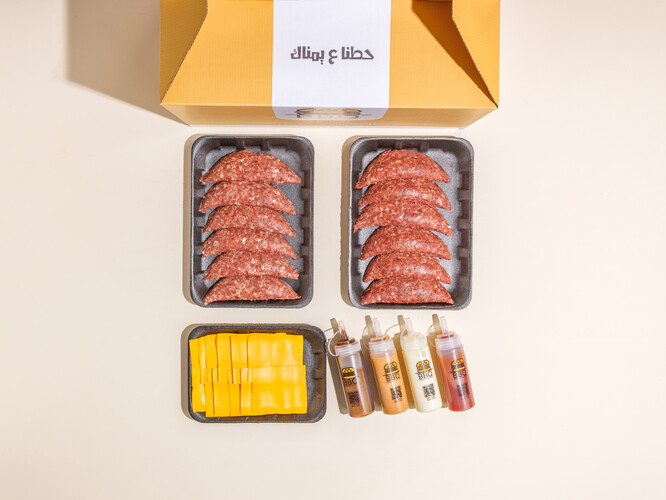 بوكس كفتة لحم 12 قطعة