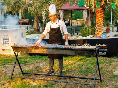 ستيشن المشويات لـ 35 شخص