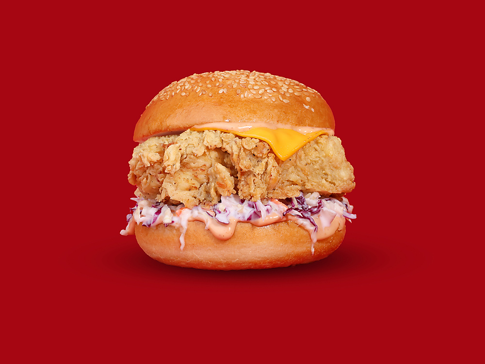 Special Chicken Fillet Burger Sandwich