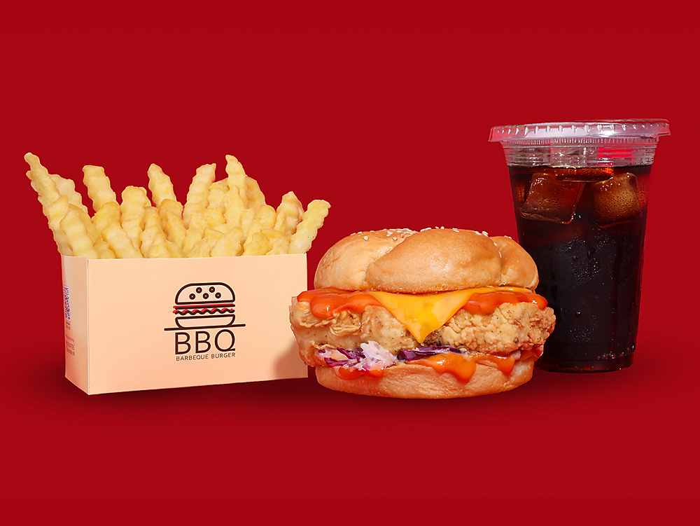 Chicken Fillet Zinger Spicy Meal