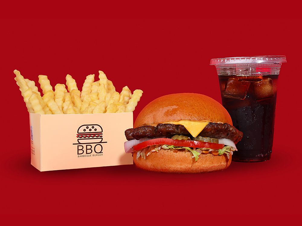 Cheese Burger Meal