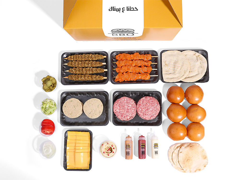 Mix grill box + burger