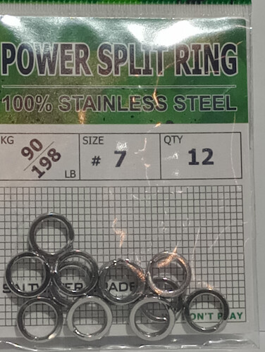 ليتما حلقة الطاقة من الفولاذ المقاوم للصدأ، مقاس 6