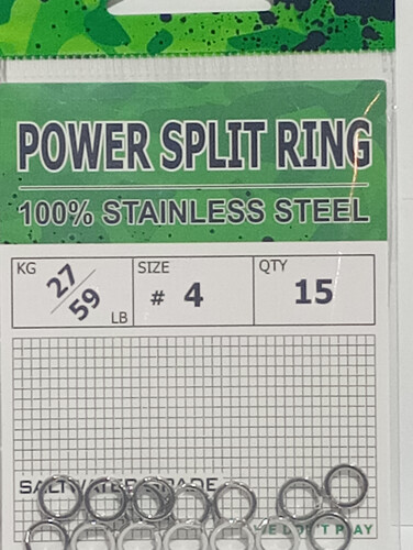 ليتما حلقة الطاقة من الفولاذ المقاوم للصدأ، مقاس 4