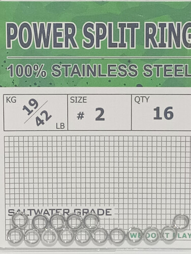 ليتما حلقة الطاقة من الفولاذ المقاوم للصدأ، مقاس 2