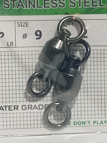 محمل كروي دوار مع حلقتين صلبتين 9