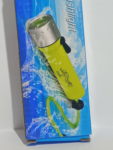 ضوء مصباح يدوي بروفيسينول للغوص