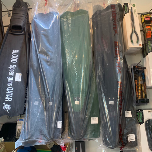 لابراكس بوم زعنفة بلاستيكية كاملة 45-46 أسود