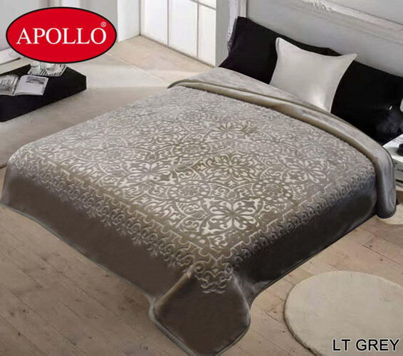 بطانية ابولو 220*240 طبقتين حفر