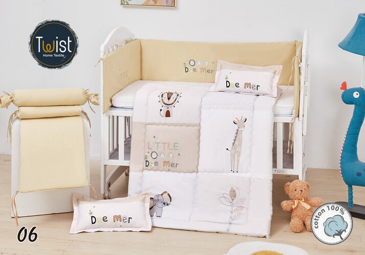 لحاف بيبي مع حاجز صيفي