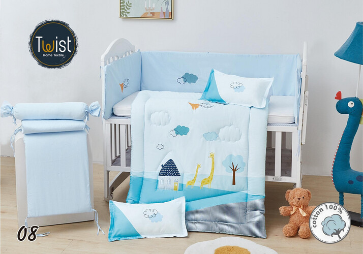 لحاف بيبي مع حاجز صيفي