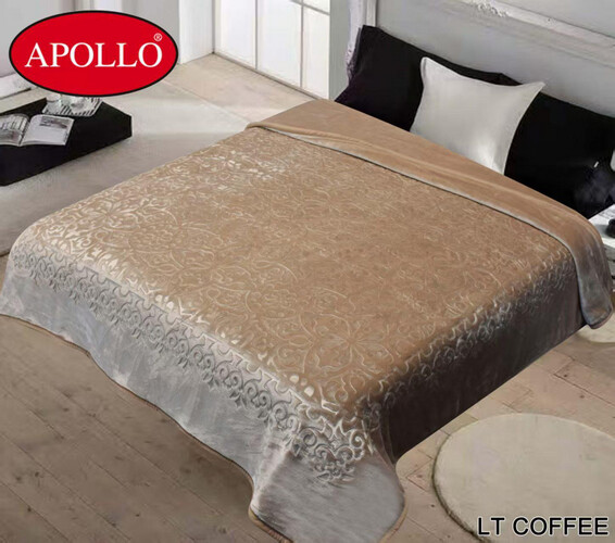 بطانية ابولو 220*240 طبقتين حفر