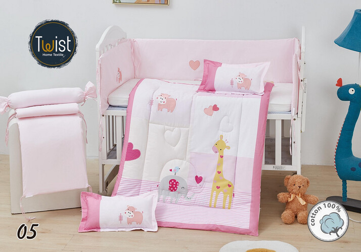 لحاف بيبي مع حاجز صيفي