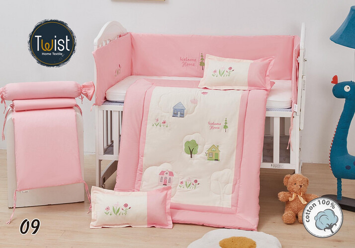 لحاف بيبي مع حاجز صيفي