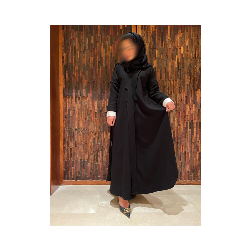 عبايه بليزر اكمام قميص متحركه