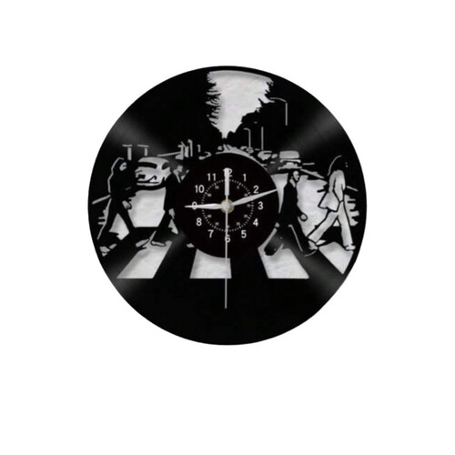 Vinyl Record Wall clock - the beatles