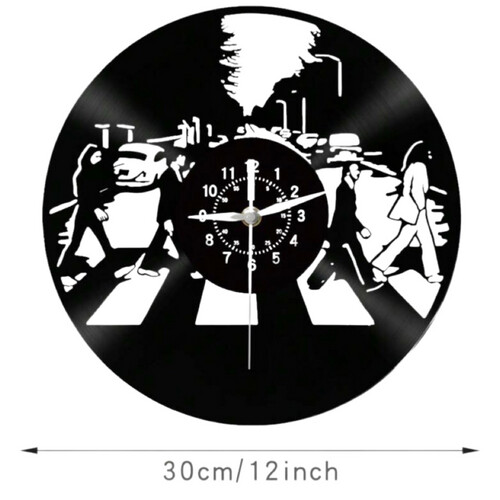 Vinyl Record Wall clock - the beatles