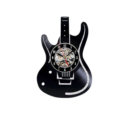 Vinyl Record Wall clock - Guitar