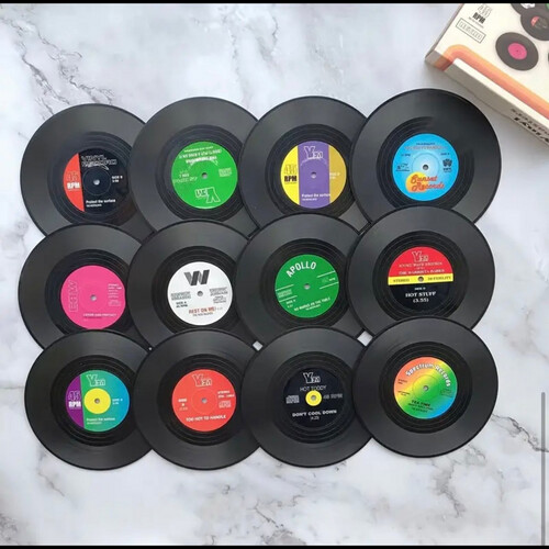 12 pcs Coaster with Normal Holder