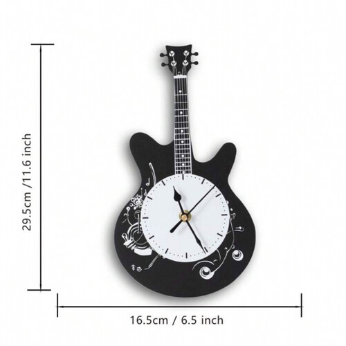 WALL CLOCK GUITAR 2 DESIGN