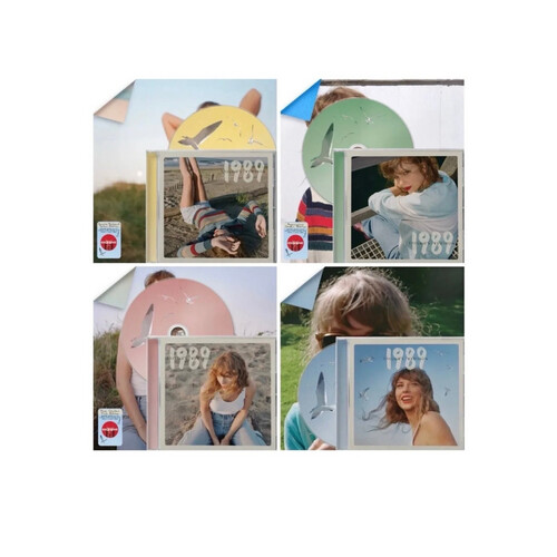 Used / Like New TAYLOR SWIFT 1989 CD SET OF 4 ALL COLORAYLOR SWIFT 1989 CD SET OF 4 ALL COLOR