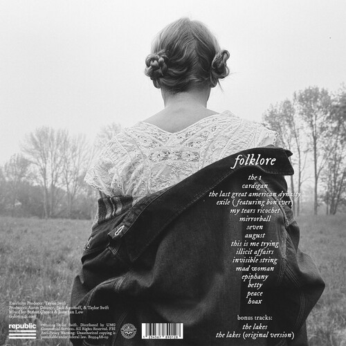 TAYLOR SWIFT - FOLKLORE ( BEIGE DOUBLE VINYL)