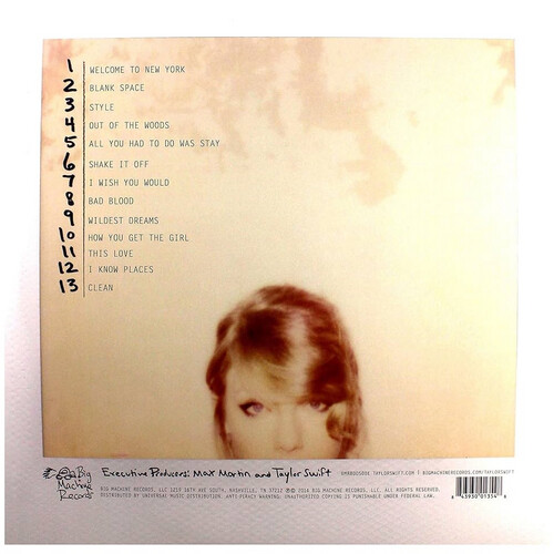 TAYLOR SWIFT- 1989 ( DOUBLE VINYL)