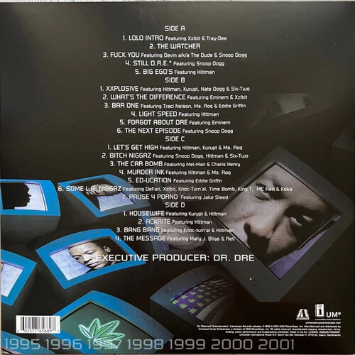 DR DRE - 2001 ( DOUBLE VINYL)